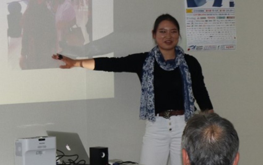 学生発表の様子